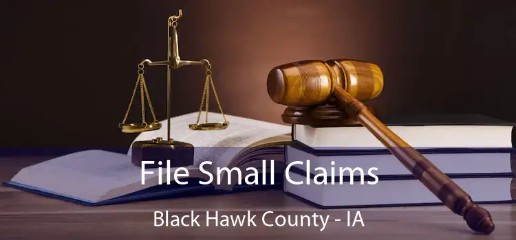  File Small Claims Black Hawk County - IA