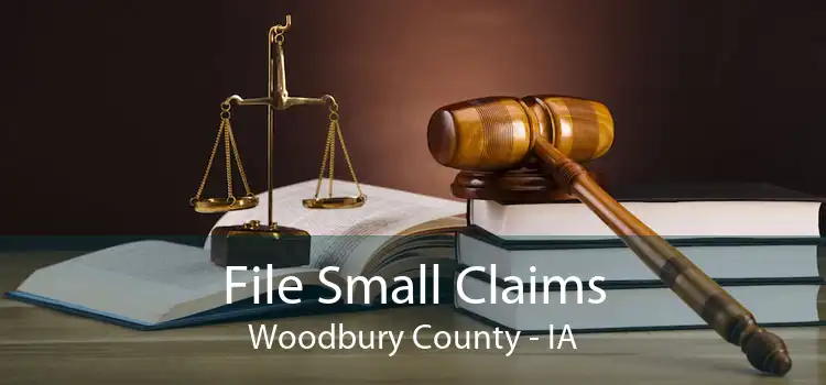 File Small Claims Woodbury County - IA