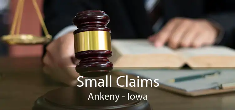 Small Claims Ankeny - Iowa
