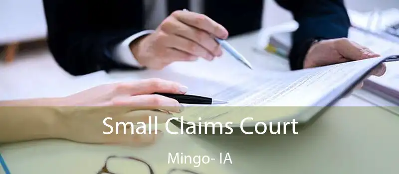  Small Claims Court Mingo- IA