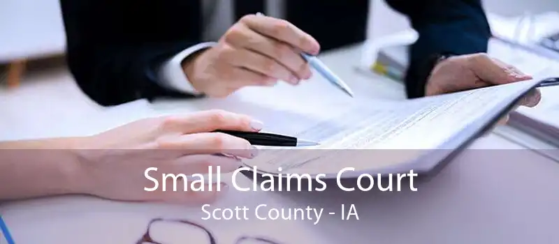 Small Claims Court Scott County - IA