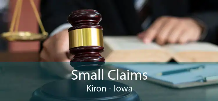 Small Claims Kiron - Iowa