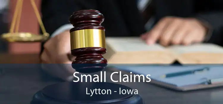 Small Claims Lytton - Iowa