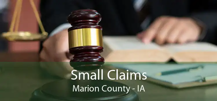Small Claims Marion County - IA