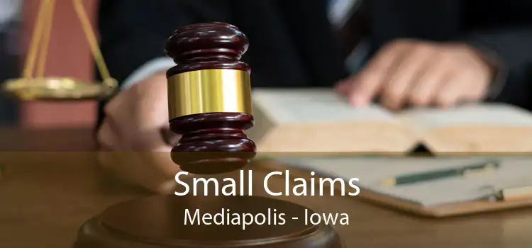 Small Claims Mediapolis - Iowa