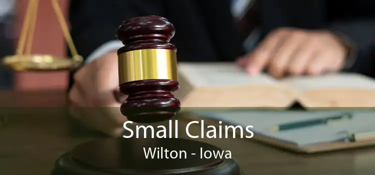 Small Claims Wilton - Iowa