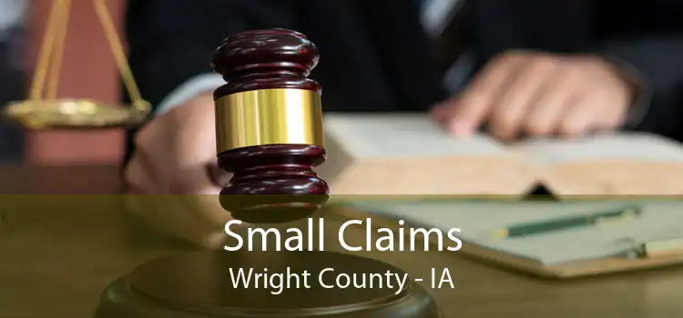 Small Claims Wright County - IA
